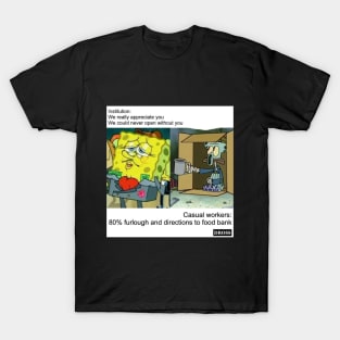 Insincere Spongebob Meme T-Shirt